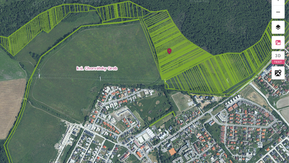 Investícia - Pozemok 1079m² Čierna Voda - Chorvátsky Grob
