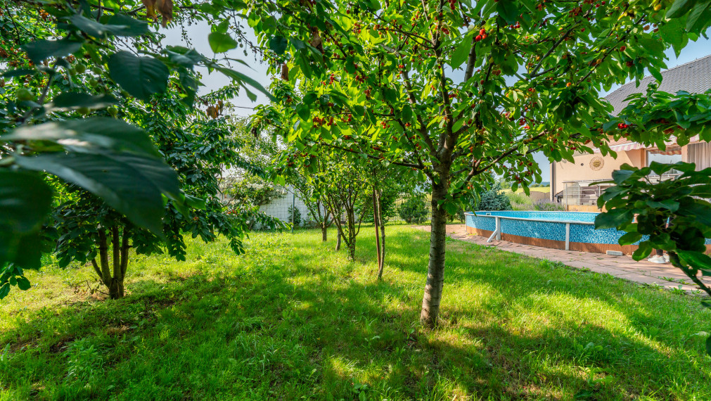 PREDAJ: 4 - izbový rodinný dom s garážou a bazénom, Štefanová