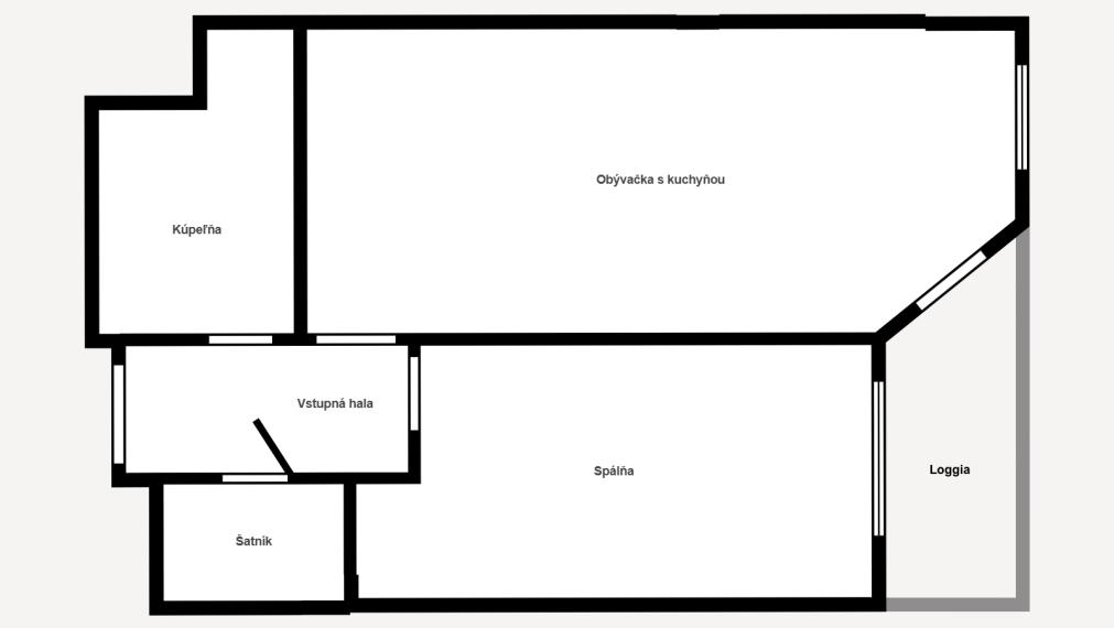 2 izb. byt s parkovaním IV. etapa Jégeho alej, Bratislava