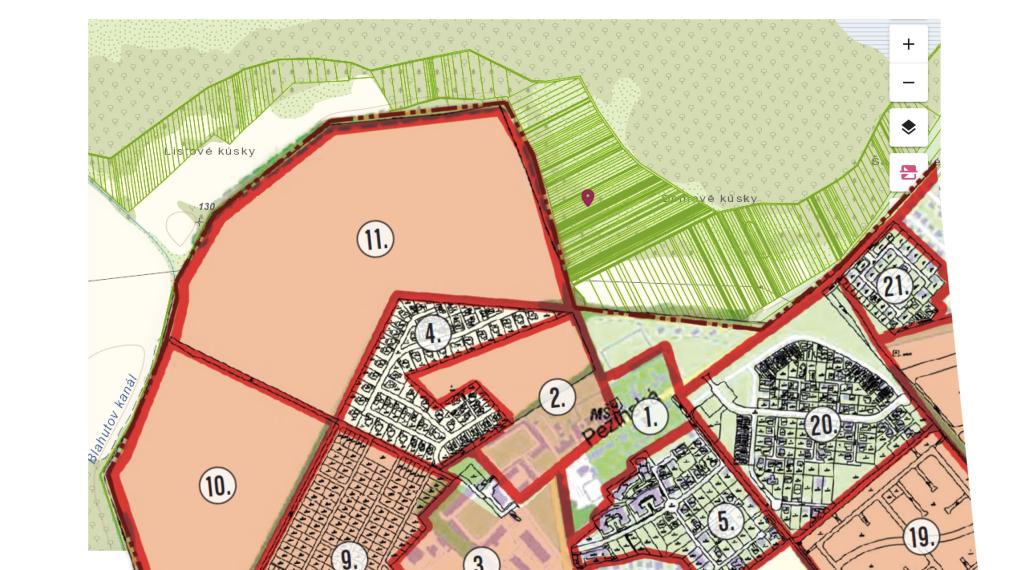 Investícia - Pozemok 1079m² Čierna Voda - Chorvátsky Grob