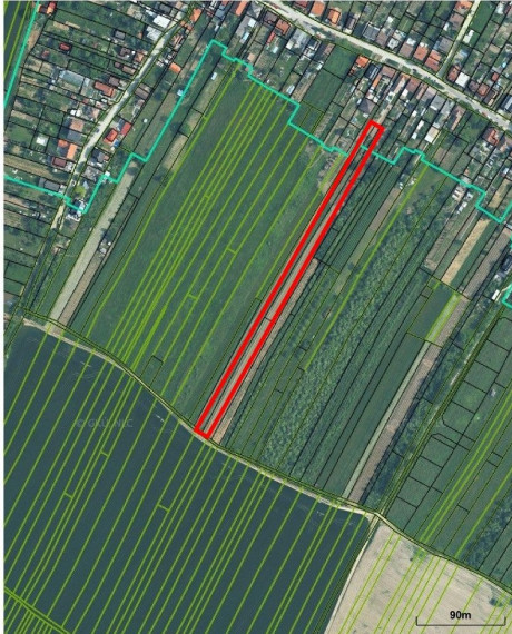 Pozemok Šenkvice s výmerou  3923 m²