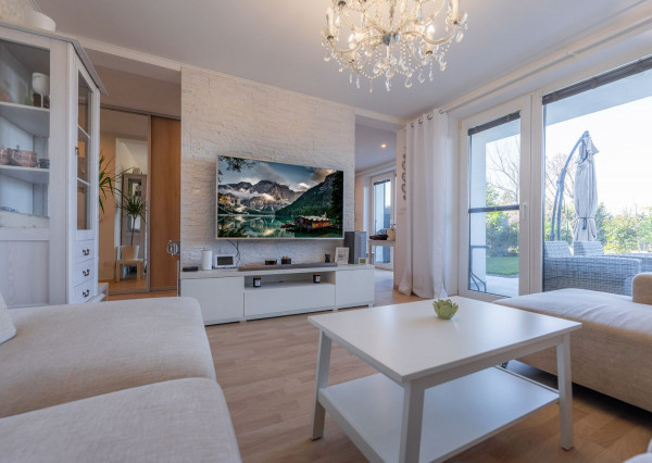 PREDANÉ-PREDAJ: 3 izbový byt, 68 m2, záhrada, parkovacie miesto, Rovinka