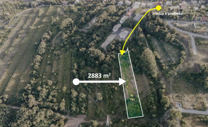 PREDAJ: investičný pozemok s možnosťou budúcej výstavby, 2883 m2, BA - Ahoj Briežky - fotografia 4