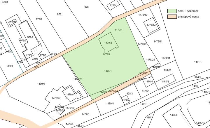 Sídlo pod Červeným Kameňom na krásnom pozemku 3567m² - fotografia 7